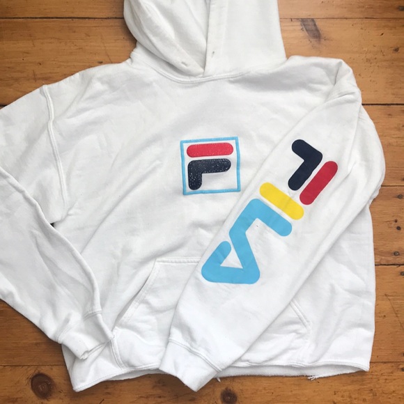 white fila hoodie - Picture 3 of 3